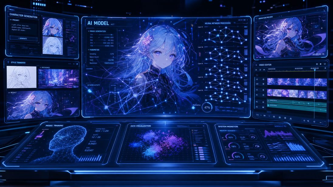 糖心 AI动漫技术