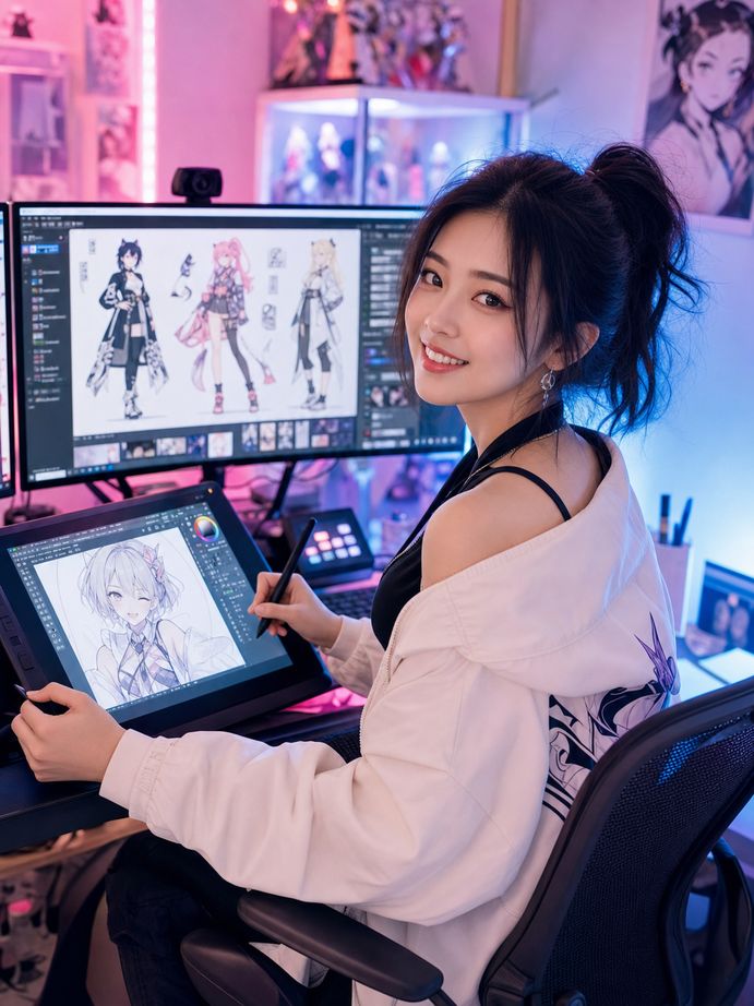 糖心美少女写真动漫